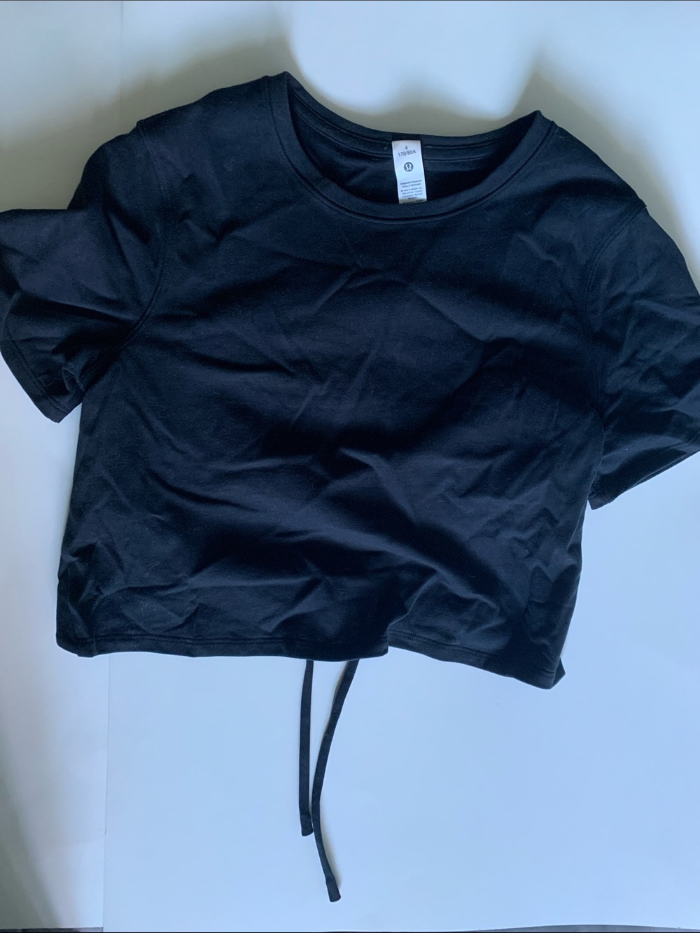 Lululemon Women’s T-Shirt Size 4 Black